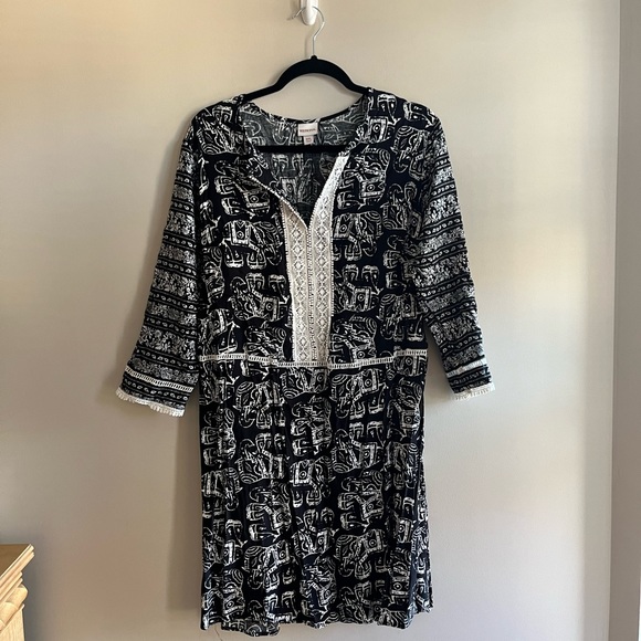 Merona Dresses Merona Dress Cover Up Sz Xxl Poshmark
